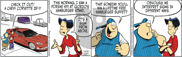Baldo on Saturday October 10, 2009 Comic Strip