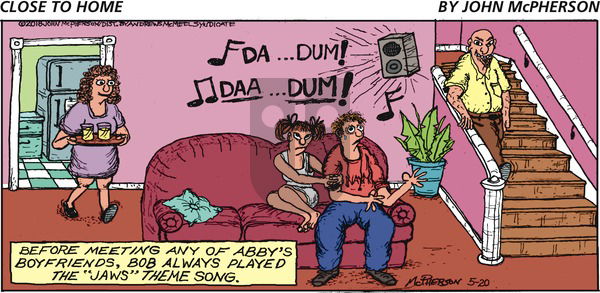 Close to Home on Sunday May 20, 2018 Comic Strip