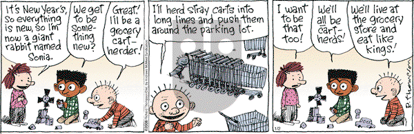 Cul de Sac on Tuesday January 2, 2018 Comic Strip