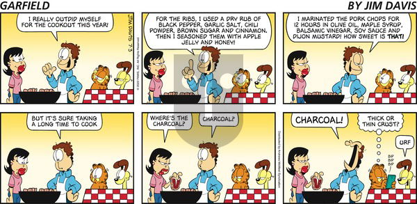 Garfield - Sunday July 3, 2022 Comic Strip