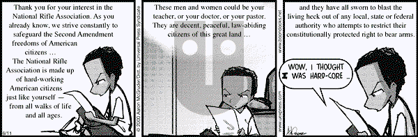 The Boondocks on Tuesday March 25, 2025 Comic Strip