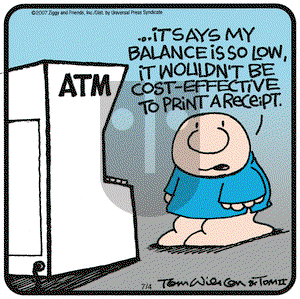 Ziggy on Saturday October 6, 2007 Comic Strip