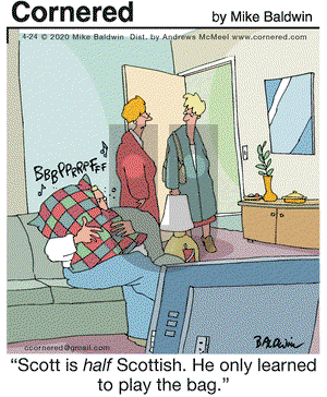 Cornered on Friday April 24, 2020 Comic Strip