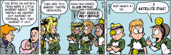 Cleats - Saturday December 13, 2003 Comic Strip