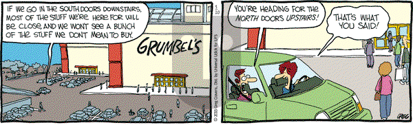 The Buckets on Friday March 20, 2015 Comic Strip