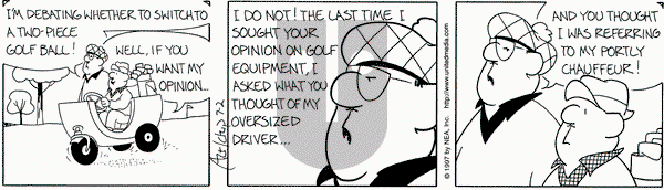 The Born Loser on Wednesday July 2, 1997 Comic Strip