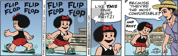 Nancy on Wednesday July 7, 2010 Comic Strip
