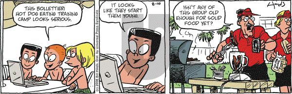 Cleats on Thursday August 10, 2006 Comic Strip