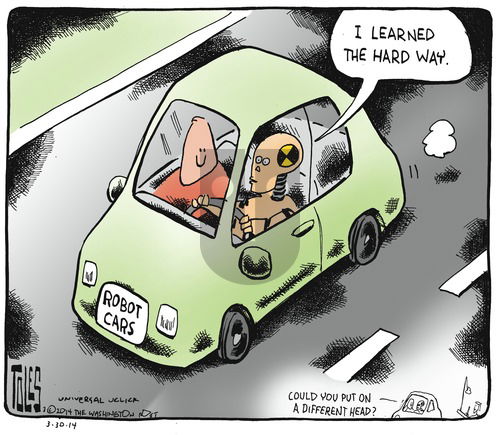 Tom Toles on Sunday March 30, 2014 Comic Strip