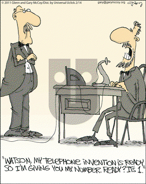 The Flying McCoys on Monday February 14, 2011 Comic Strip