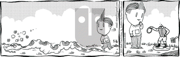 Lio on Wednesday April 16, 2025 Comic Strip