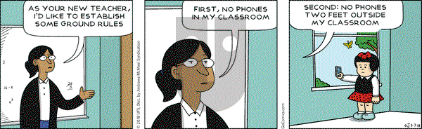 Nancy on Monday May 7, 2018 Comic Strip