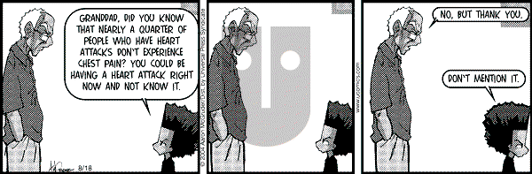 The Boondocks on Wednesday March 21, 2012 Comic Strip