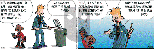 Frazz on Monday April 22, 2019 Comic Strip
