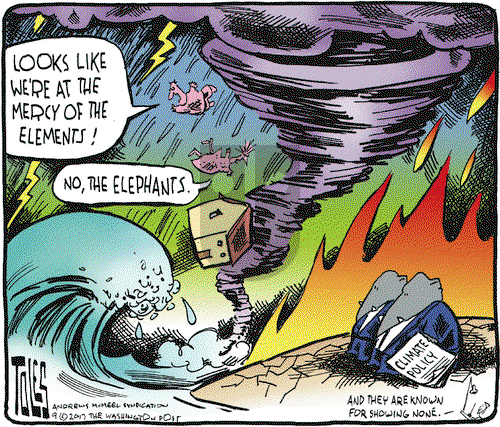 Tom Toles on Tuesday September 5, 2017 Comic Strip