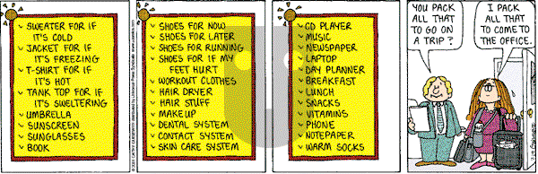 Cathy Classics - Thursday July 19, 2012 Comic Strip