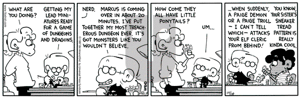 FoxTrot on Friday October 10, 1997 Comic Strip