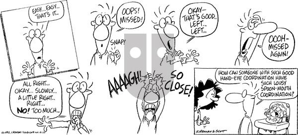 Baby Blues on Sunday December 27, 1992 Comic Strip