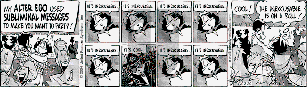 Rose is Rose on Saturday February 21, 2004 Comic Strip
