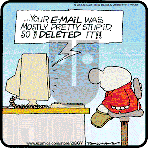 Ziggy on Saturday November 17, 2001 Comic Strip