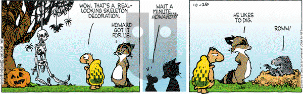 Over the Hedge on Wednesday October 26, 2016 Comic Strip