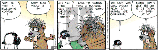 Get Fuzzy on Tuesday October 29, 2013 Comic Strip