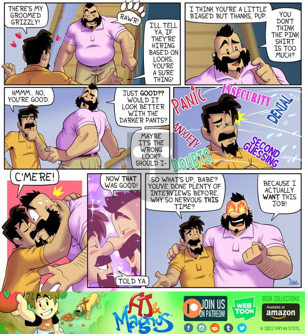 AJ and Magnus on Sunday February 27, 2022 Comic Strip