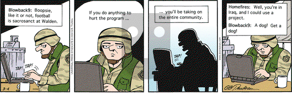 Doonesbury on Thursday March 4, 2004 Comic Strip