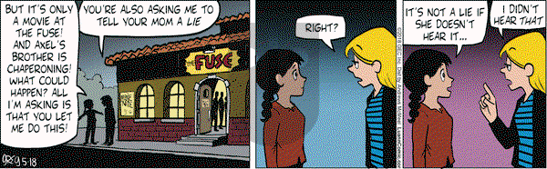 Luann on Friday May 18, 2018 Comic Strip