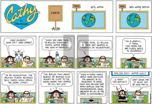Cathy Classics on Sunday August 19, 2007 Comic Strip