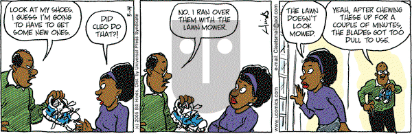 Cleats on Saturday May 14, 2005 Comic Strip