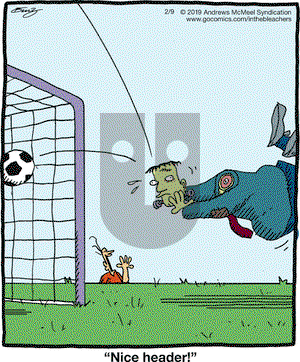 In the Bleachers on Saturday February 9, 2019 Comic Strip
