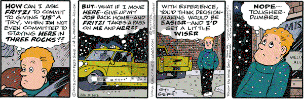 Nancy on Wednesday January 9, 2013 Comic Strip