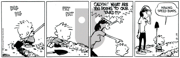 Calvin and Hobbes - Thursday May 19, 2011 Comic Strip