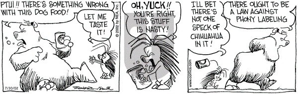 The Grizzwells on Tuesday July 30, 2002 Comic Strip