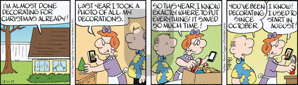 Drabble on Friday December 1, 2017 Comic Strip