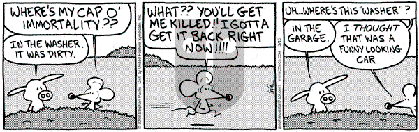 Pearls Before Swine on Friday March 15, 2002 Comic Strip