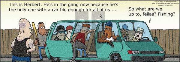 WuMo on Friday May 16, 2025 Comic Strip