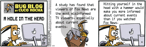 La Cucaracha on Friday June 8, 2012 Comic Strip