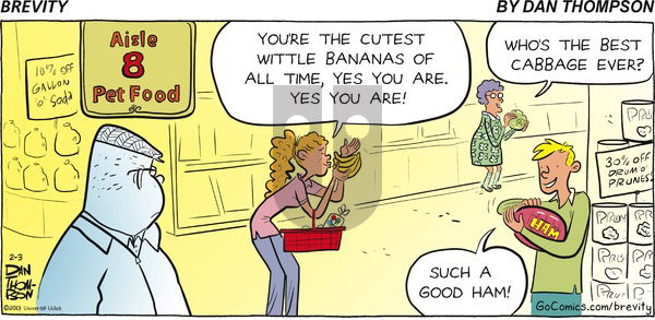 Brevity on Sunday February 3, 2013 Comic Strip