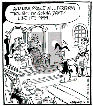 Reality Check on Friday December 31, 1999 Comic Strip