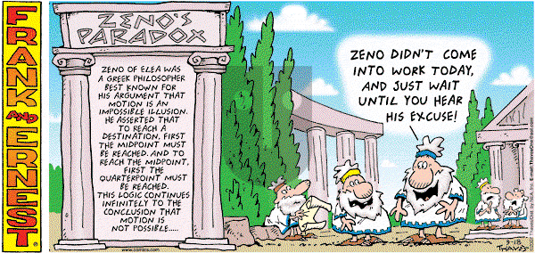 Frank and Ernest on Sunday March 18, 2007 Comic Strip