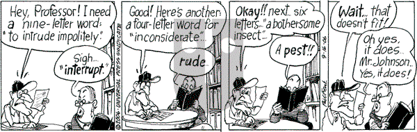 The Elderberries on Saturday September 16, 2006 Comic Strip