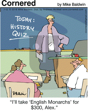 Cornered on Thursday July 12, 2018 Comic Strip