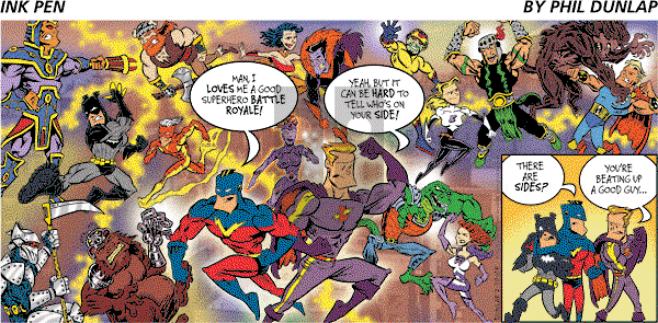 Ink Pen - Sunday February 10, 2008 Comic Strip