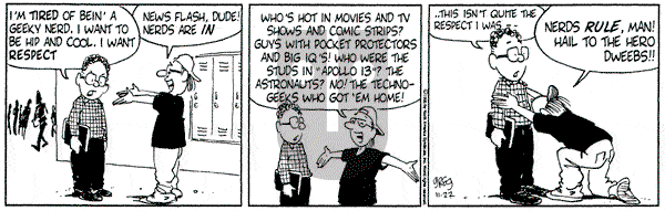 Luann on Wednesday November 22, 1995 Comic Strip