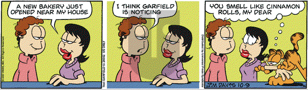 Garfield on Thursday October 25, 2007 Comic Strip