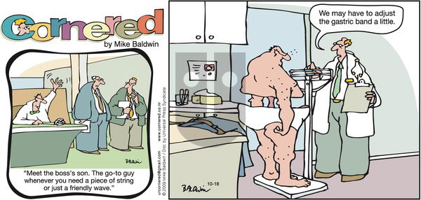 Cornered on Sunday October 18, 2009 Comic Strip