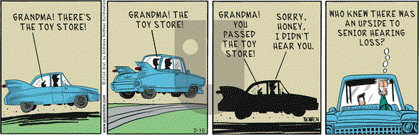 Grand Avenue on Friday February 16, 2024 Comic Strip