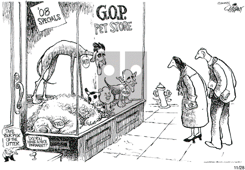 Pat Oliphant on Wednesday November 28, 2007 Comic Strip